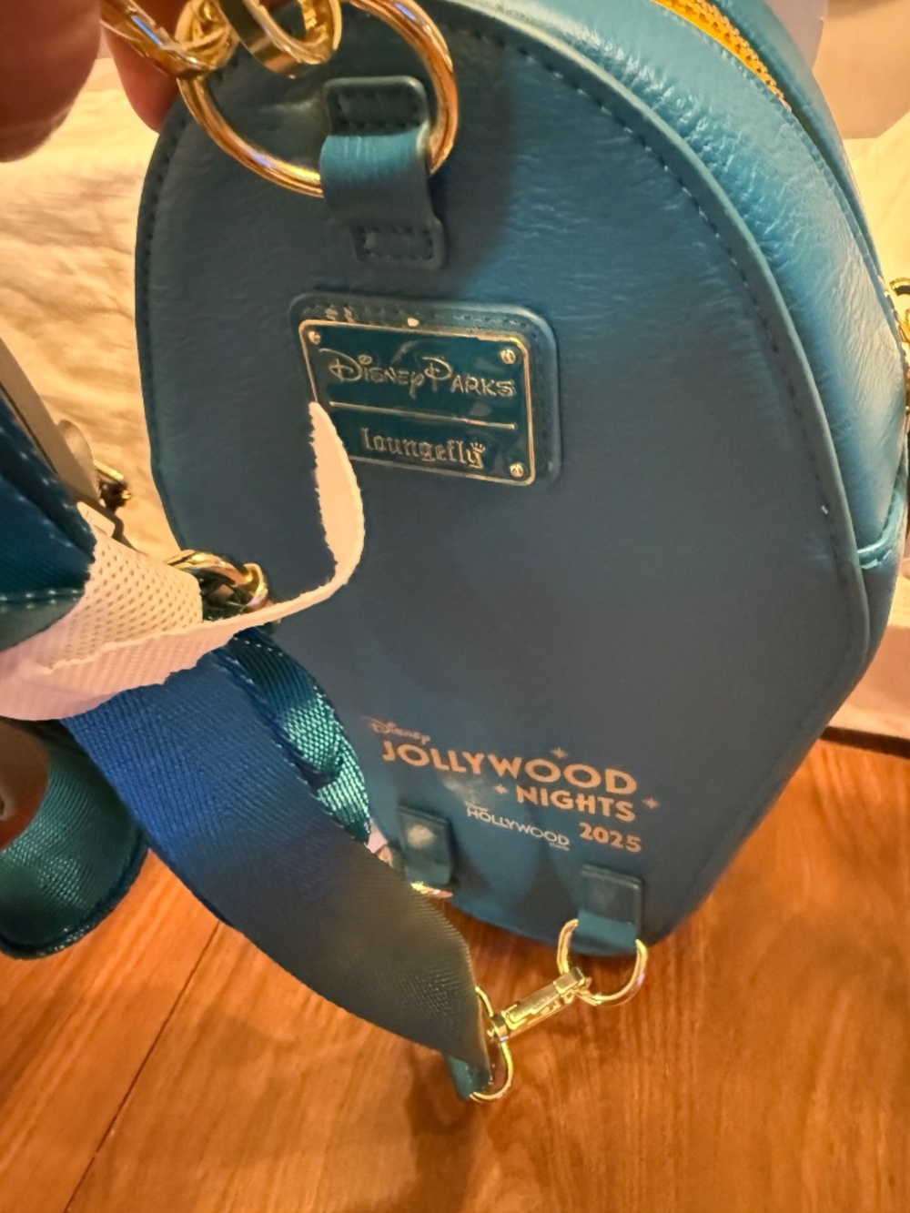 Loungefly Jollywood Gingerbread Man Backpack NWT - Picture 2 of 3